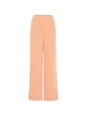 NWT Diane von Furstenberg Kiersten Wide Leg Trousers | Peach | Size 4